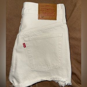 Free People Levi’s 501 White Short